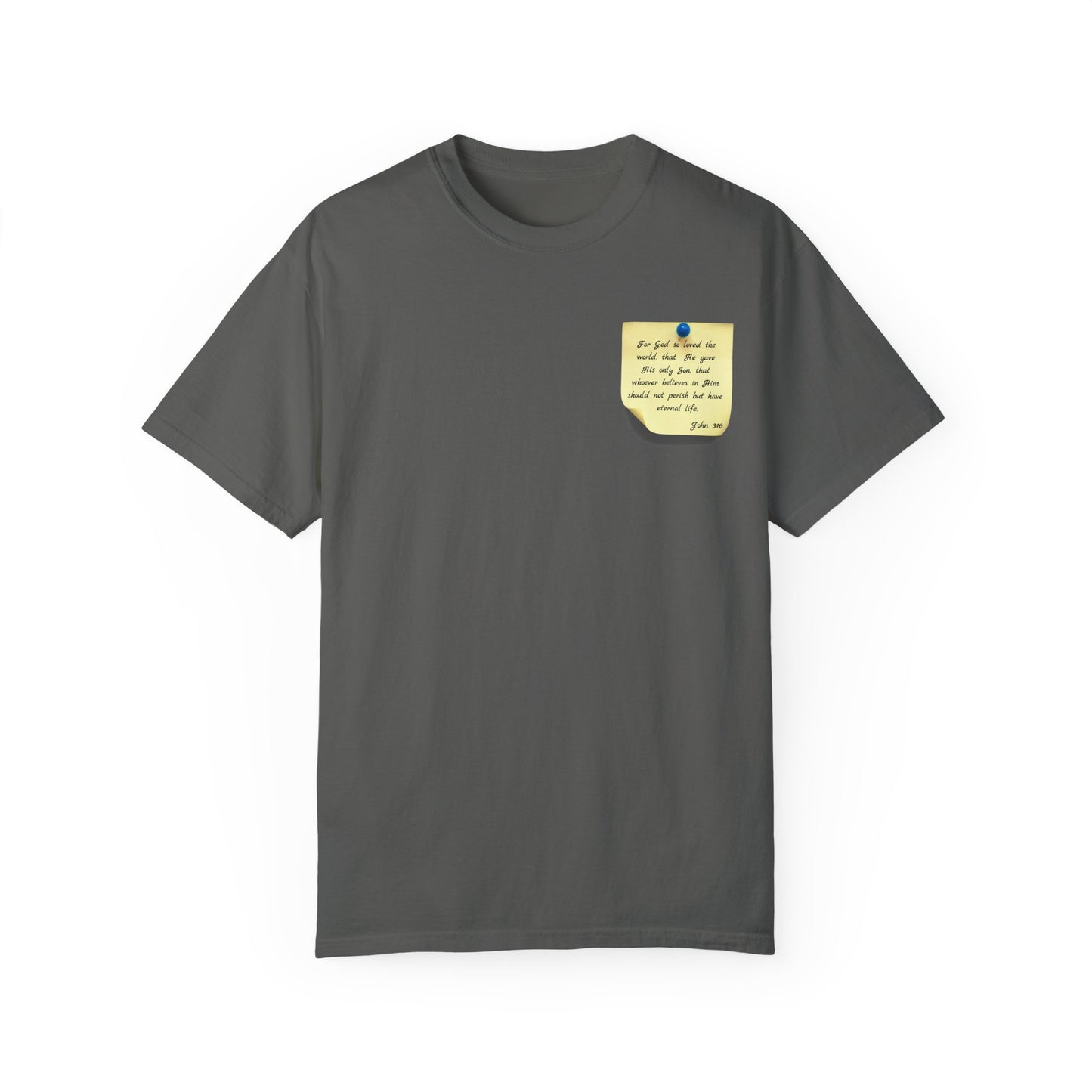 Sticky Note Inspired T-Shirt John 3:16 Unisex Tee