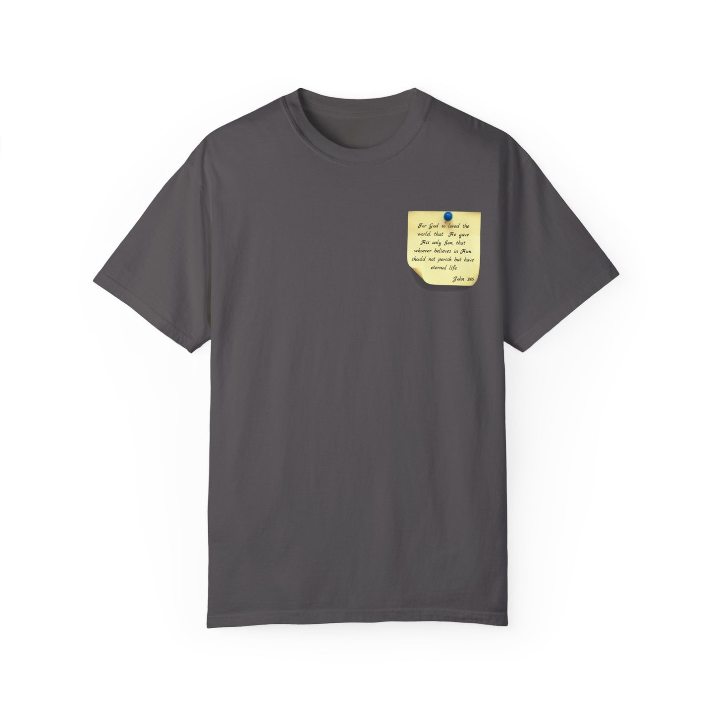 Sticky Note Inspired T-Shirt John 3:16 Unisex Tee