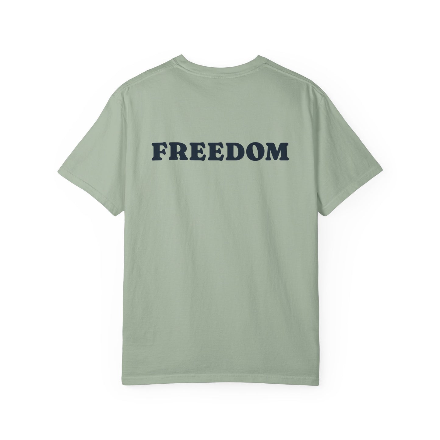 T-Shirt with Charlie Kirk's Inspirational Quote from Isaiah 6:8