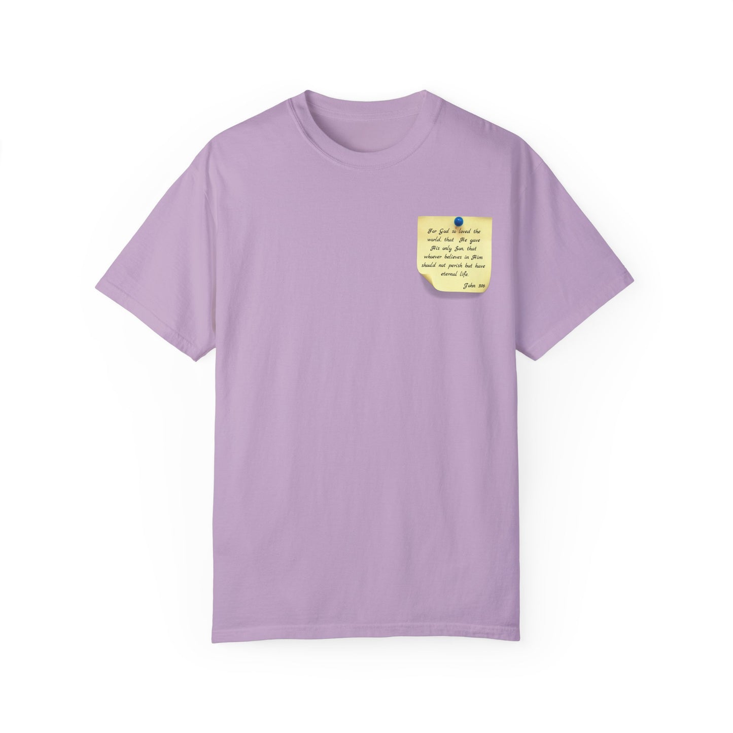 Sticky Note Inspired T-Shirt John 3:16 Unisex Tee
