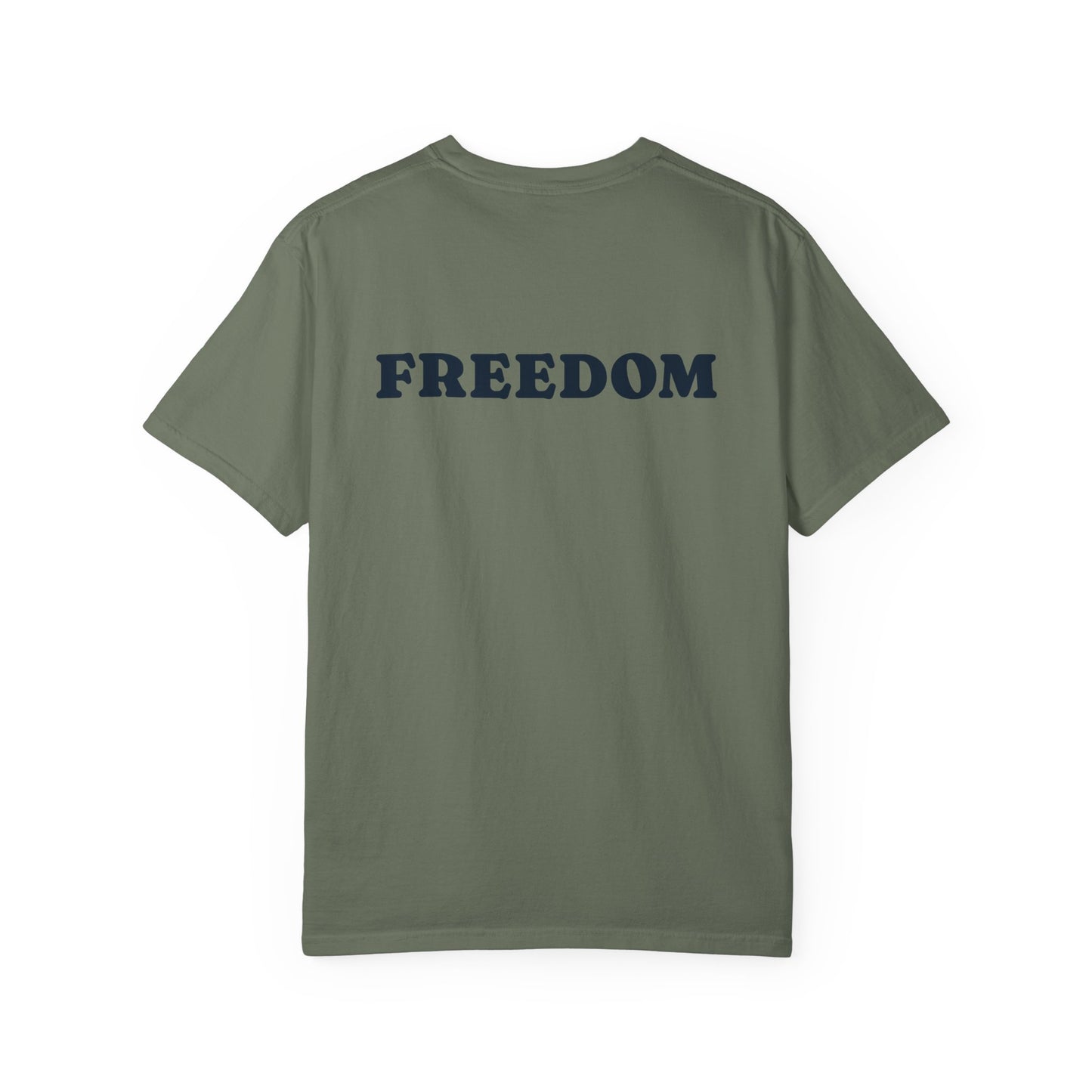 T-Shirt with Charlie Kirk's Inspirational Quote from Isaiah 6:8
