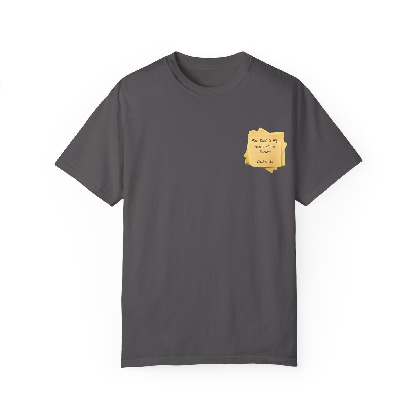 Sticky Note Inspired T-Shirt Psalm 18:2 Unisex Tee