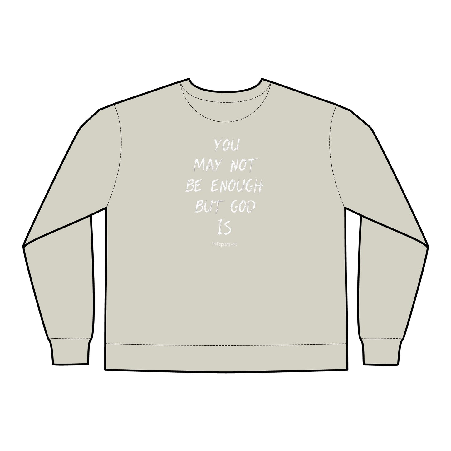 Crewneck Sweatshirt God is Good Design
