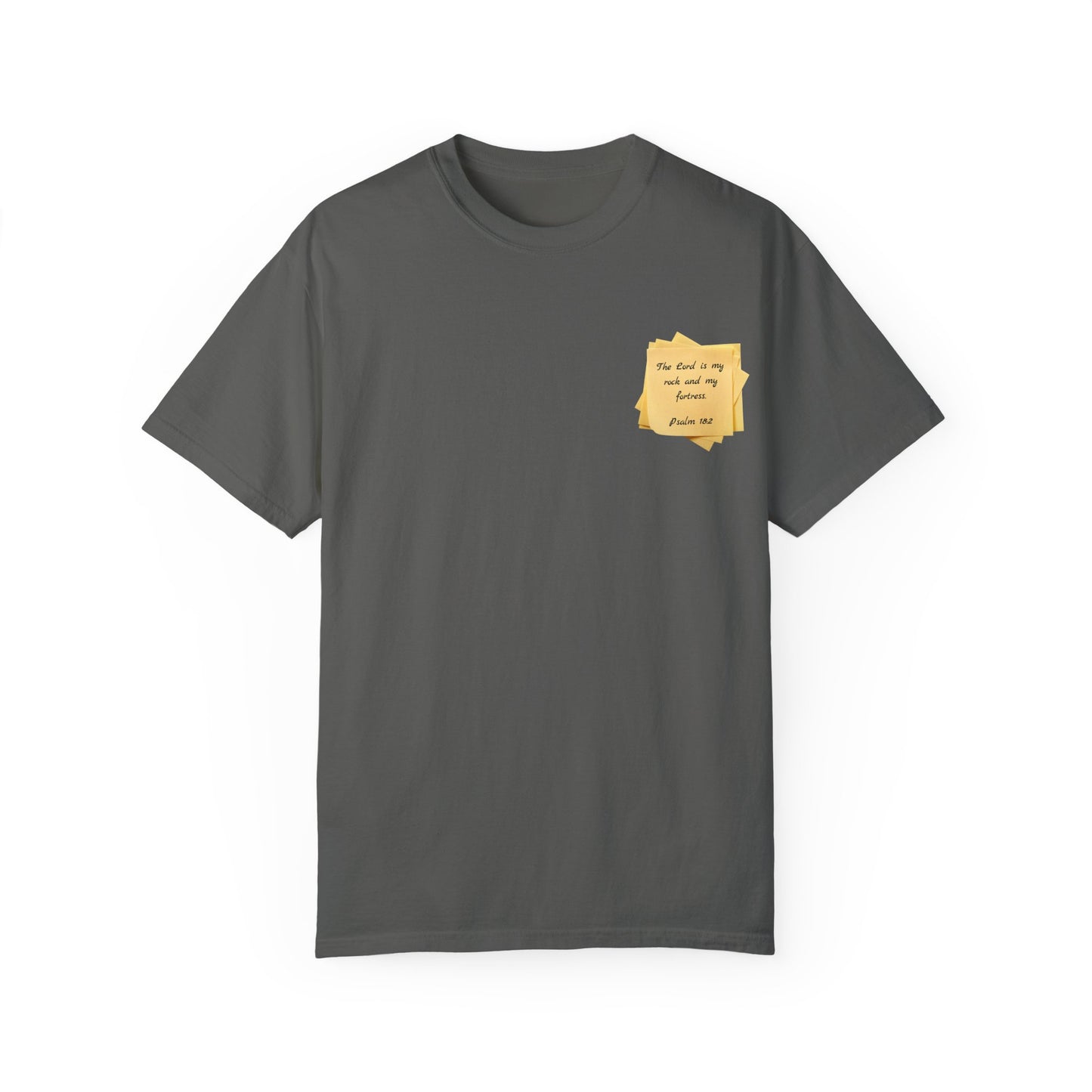 Sticky Note Inspired T-Shirt Psalm 18:2 Unisex Tee