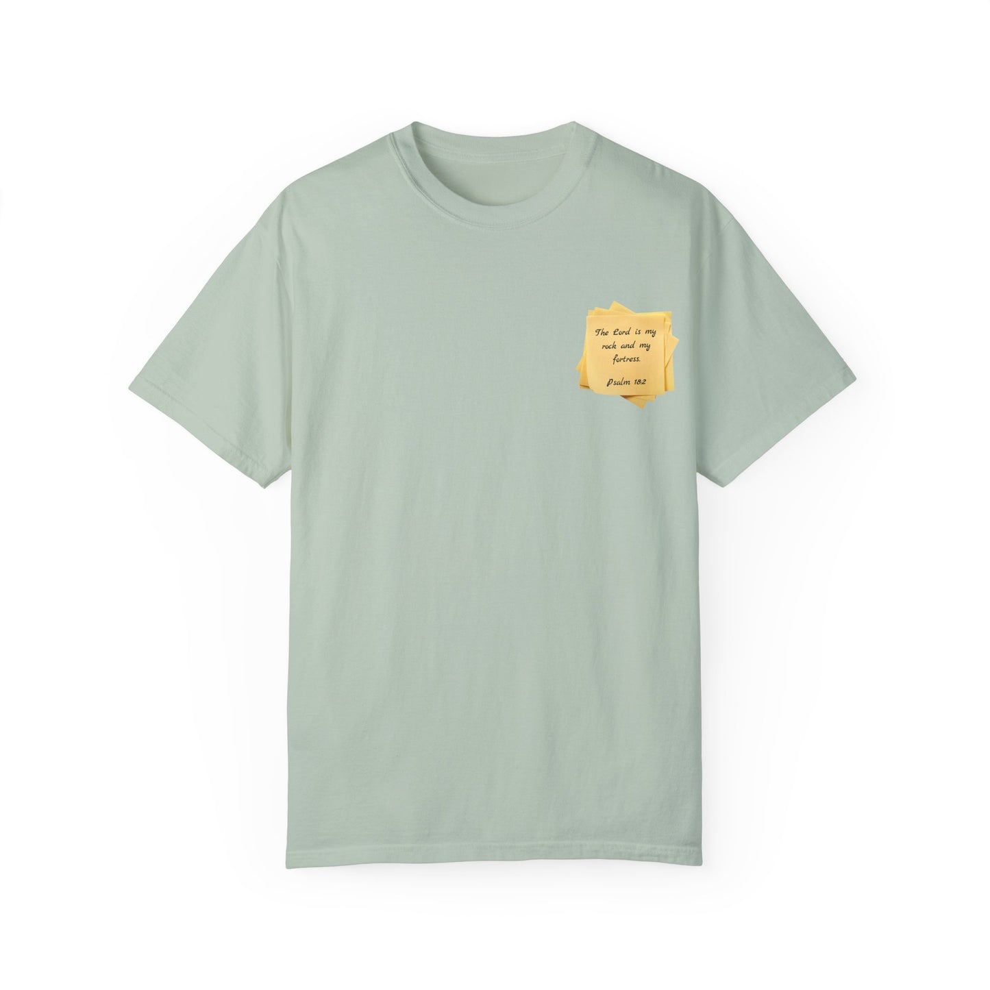 Sticky Note Inspired T-Shirt Psalm 18:2 Unisex Tee