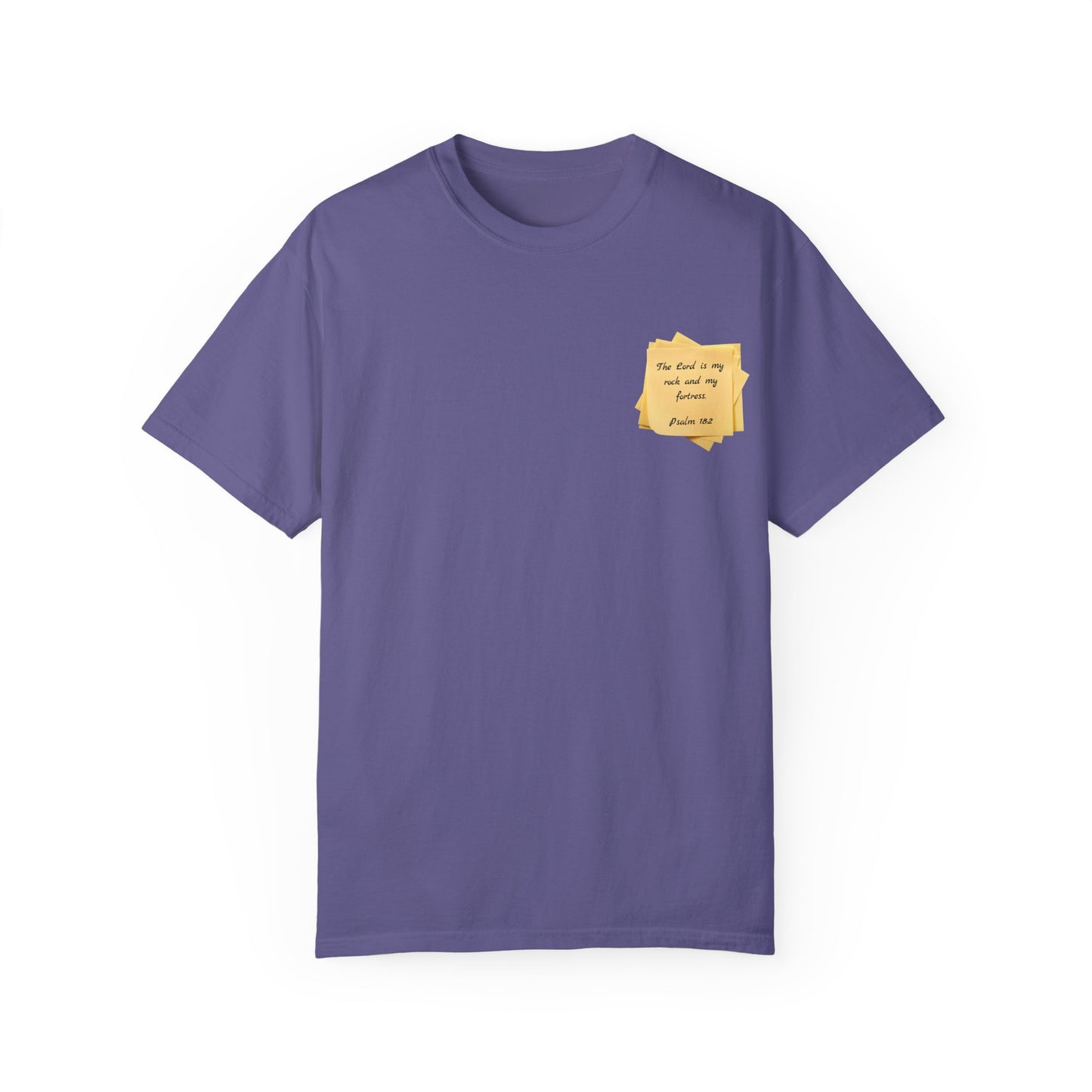 Sticky Note Inspired T-Shirt Psalm 18:2 Unisex Tee