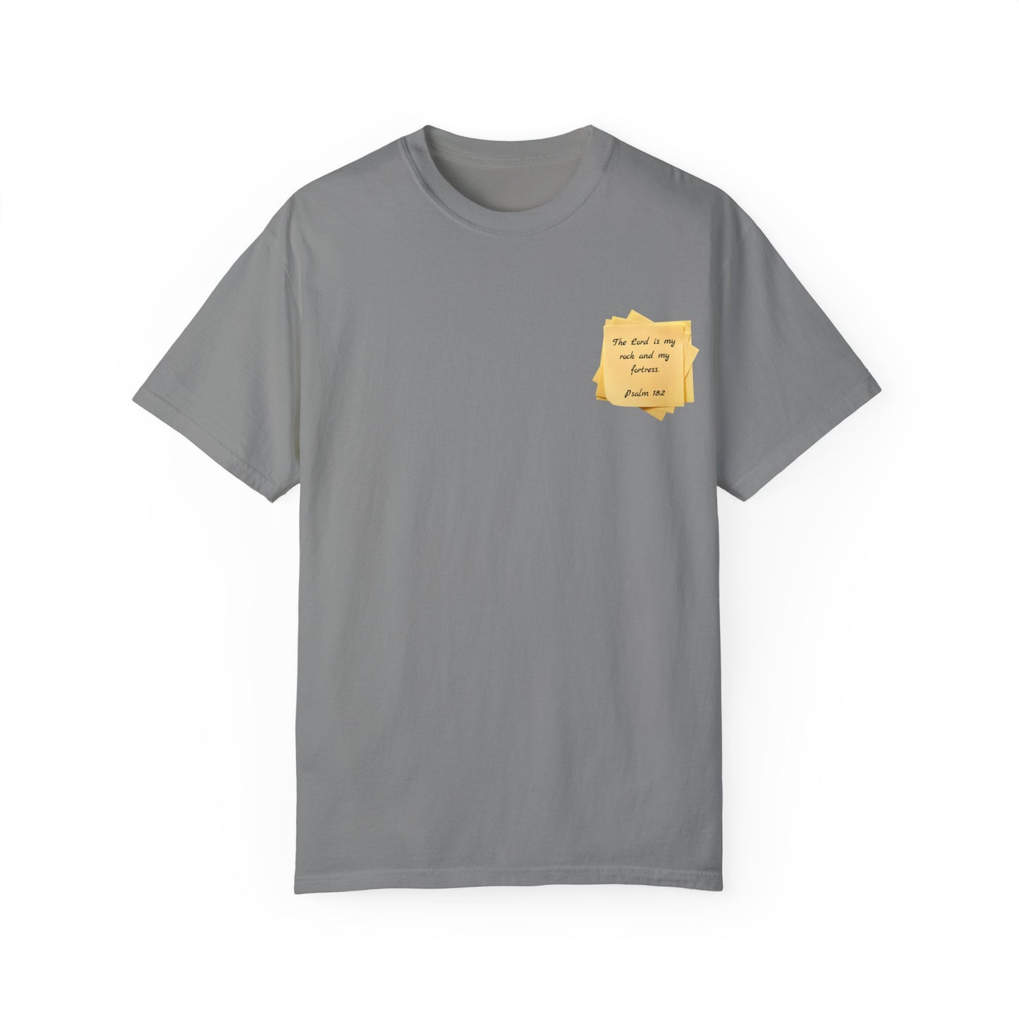 Sticky Note Inspired T-Shirt Psalm 18:2 Unisex Tee